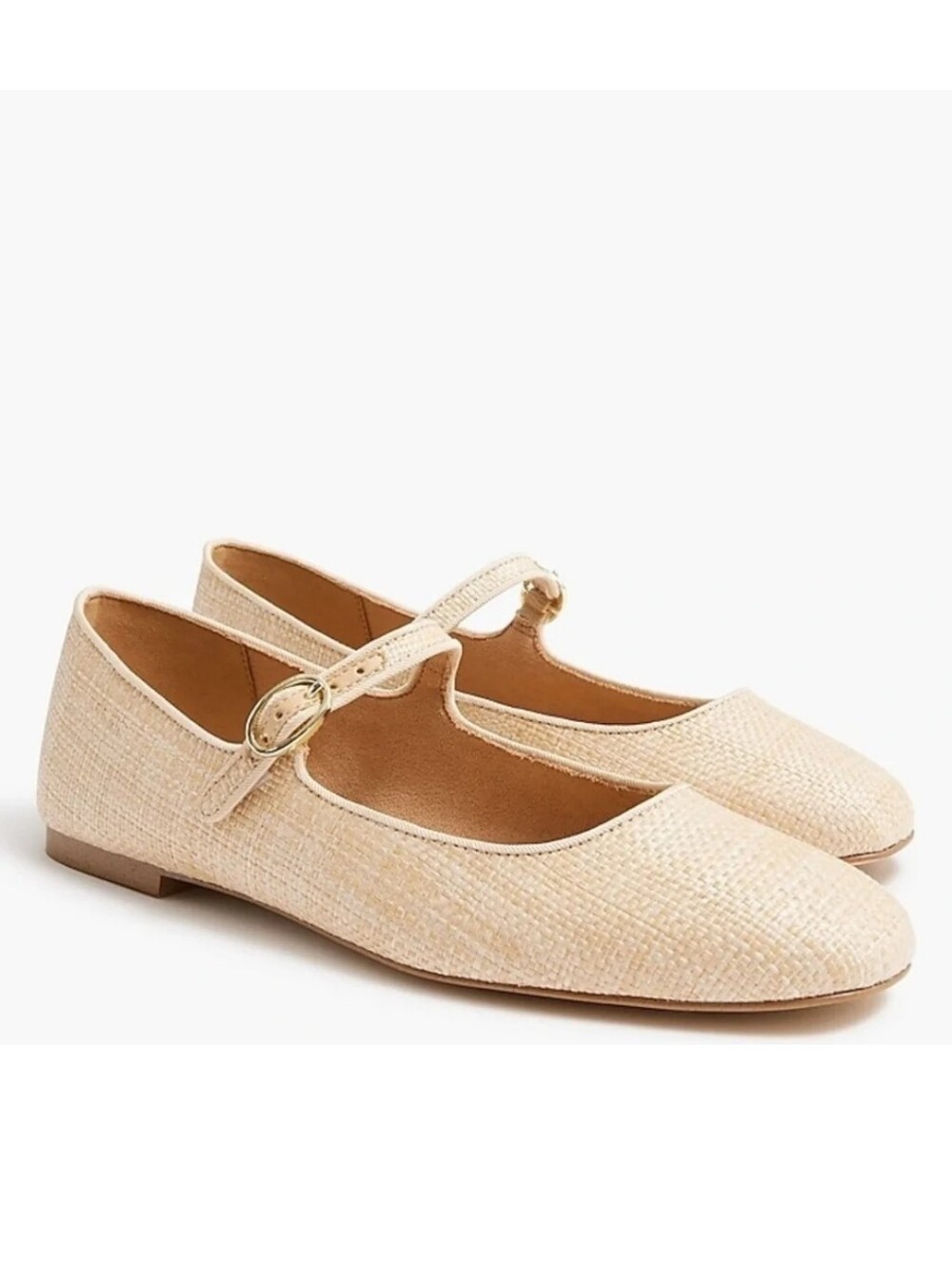 J Crew Women’s Woven Mary Jane Flats